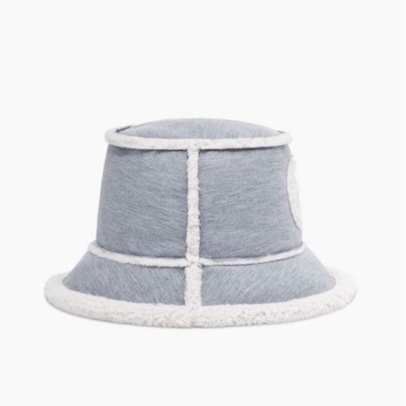 🆕Ugg X Telfar Grey Fleece Bucket Hat - Picture 6 of 7